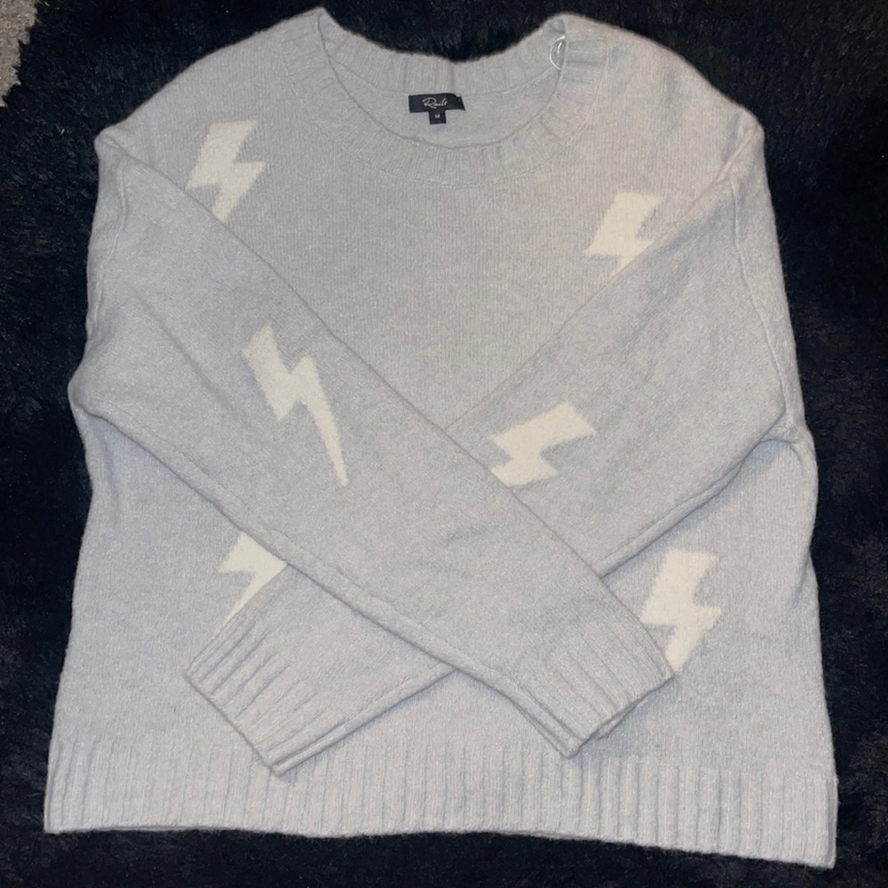 Rails Lightning Bolt Cashmere Sweater